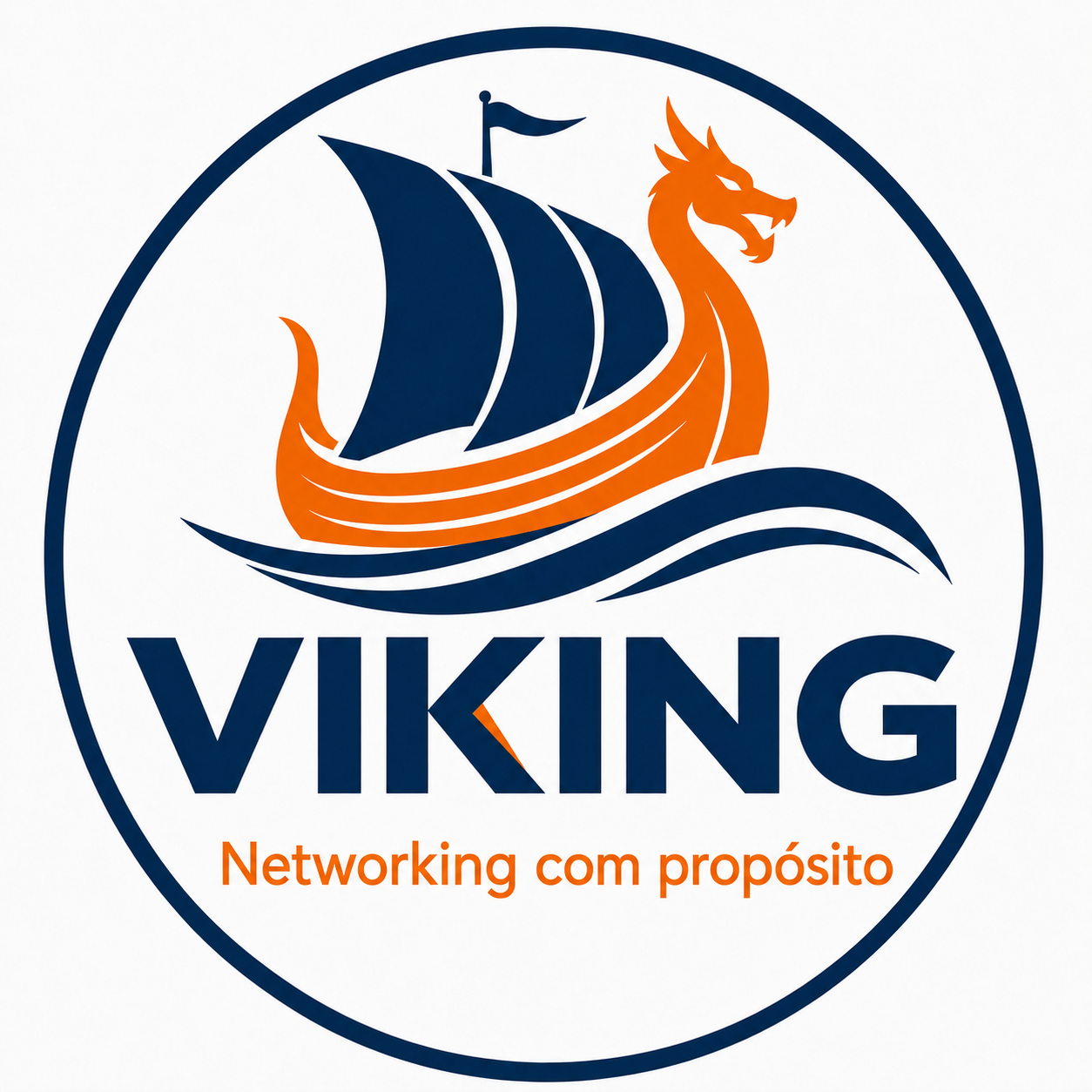 Logo Viking — Networking com Propósito